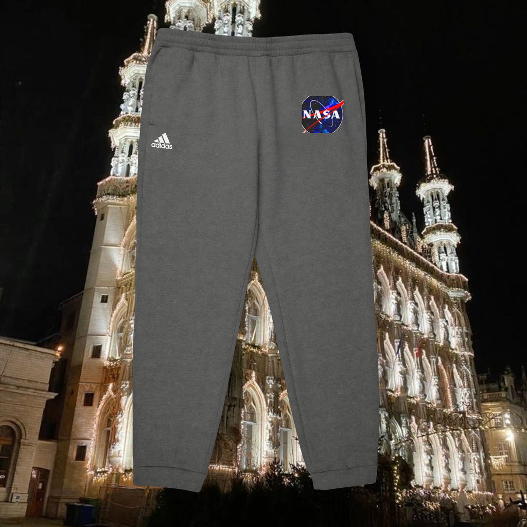 NASA Inspired Unisex Fleece Joggers - Comfy Spacewear for Everyday Adventures