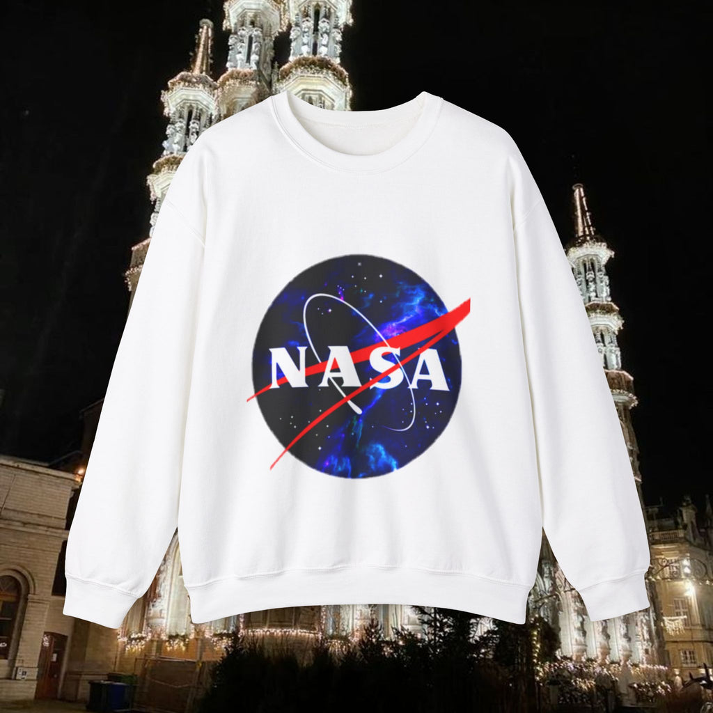 NASA Logo Unisex Heavy Blend™ Crewneck Sweatshirt - Stylish Spacewear for Science Lovers