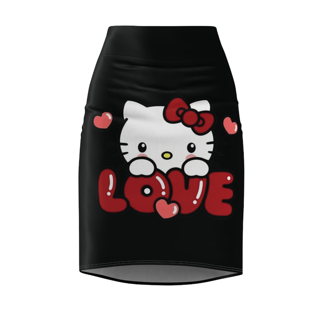 Hello Kitty Pencil Skirt (AOP)